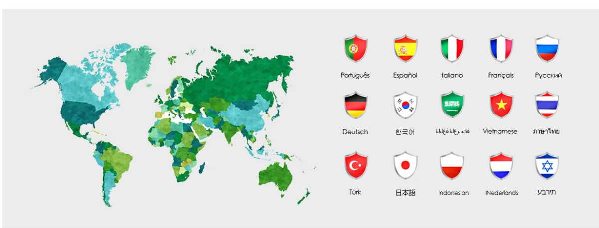 全球100+国家业务范围